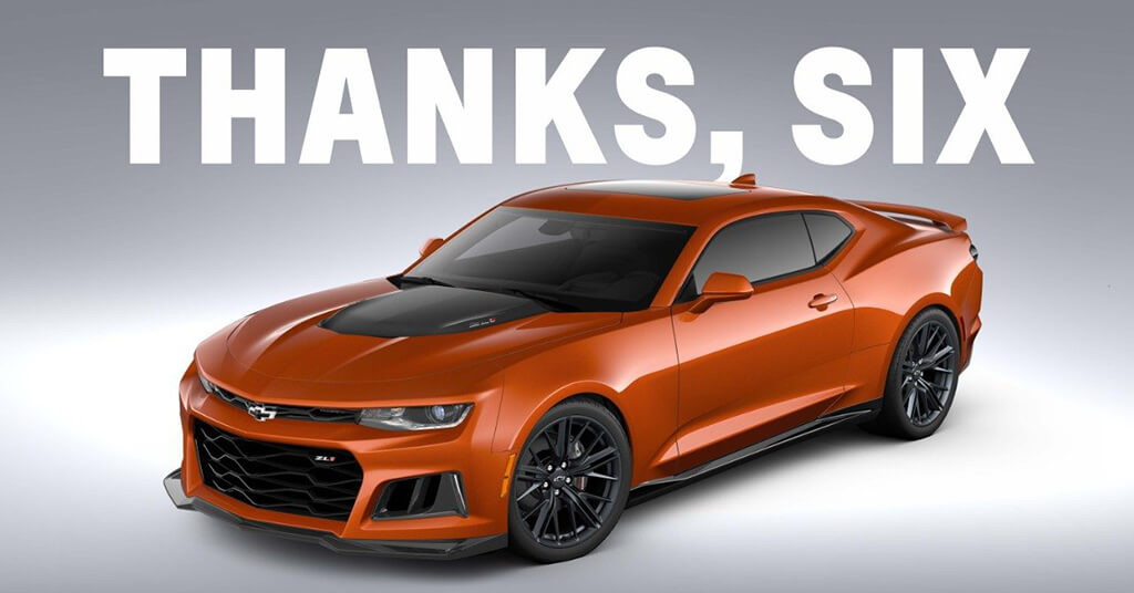La Camaro de sixième génération tire sa révérence, Chevrolet annonce l&rsquo;édition de collection finale